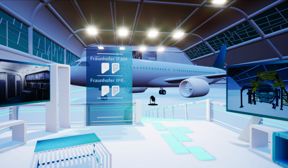 Flugzeugentwicklungen Virtual Reality